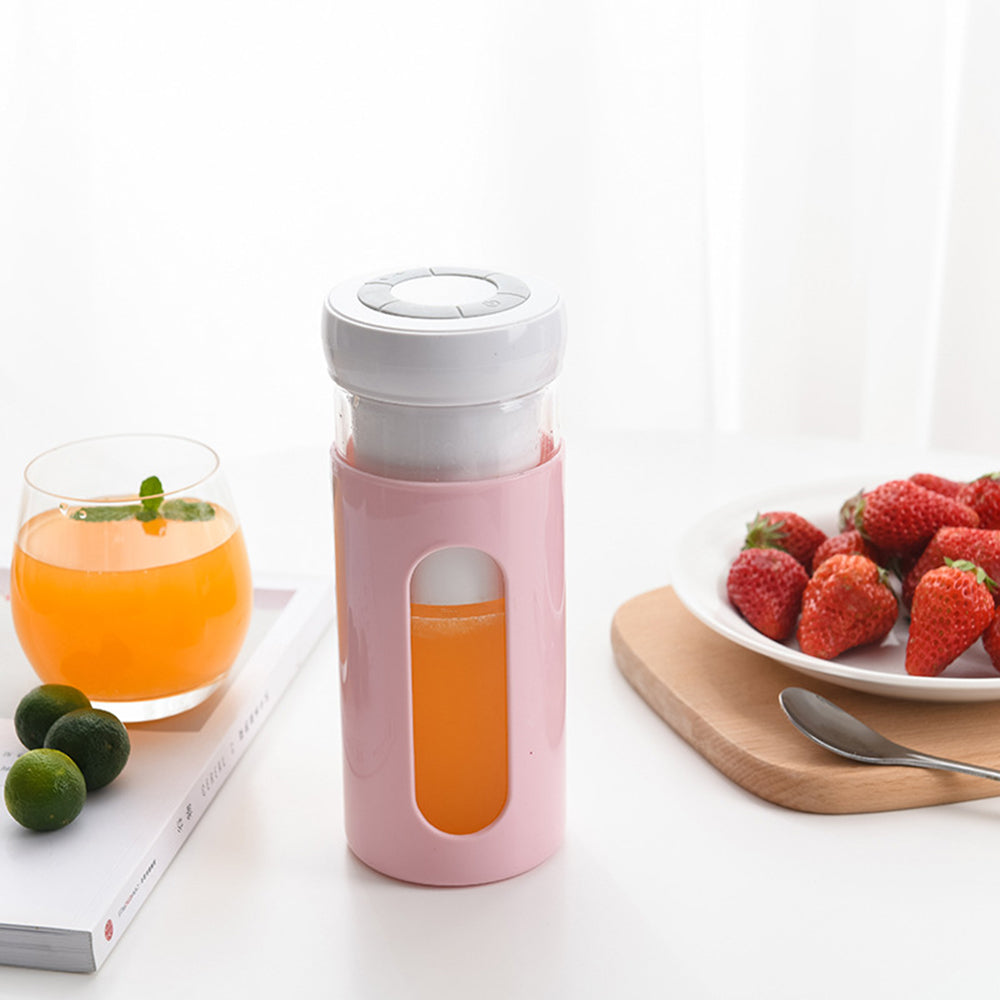 Frullatore portatile Spremiagrumi elettrico Frullatore per frullato ricaricabile USB Mini creatore di succhi di frutta Miscelatore da cucina portatile Frullatori di verdure